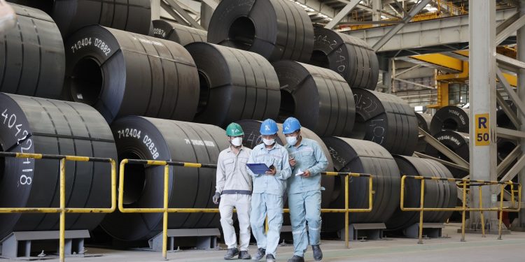 Sản lượng thép tháng 4 của TĐ Hòa Phát